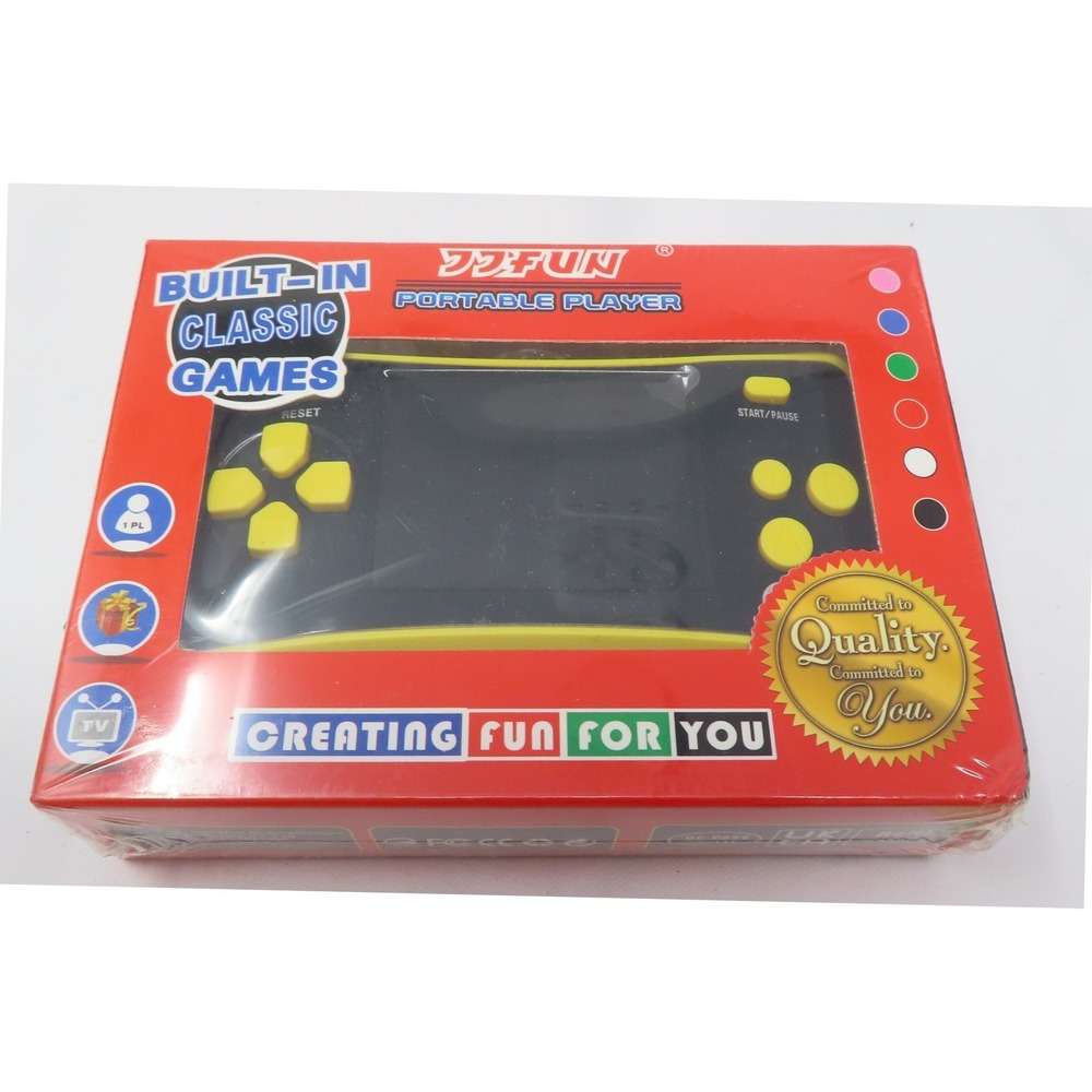 JJFUN Portable Player Handheld Game Console Classic Retro Games QS4 QS1 Black